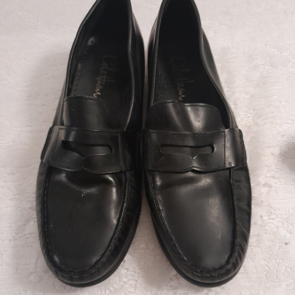 Cole Haan Classic Black Loafers (labeled 6, fits 7/7.5)